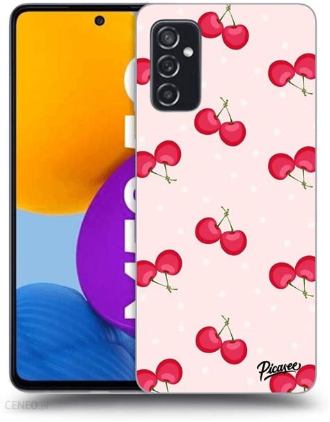 Silikonowe Czarne Etui Na Samsung Galaxy M G Cherries