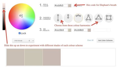 Elephants Breath Color Combinations