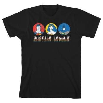 Justice League Dream Team White Tee Toddler Boy To Youth Boy : Target