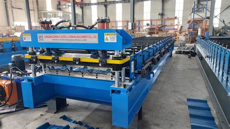 Steel Roof Tile Roll Forming Machine For Dominican Republic Cangzhou