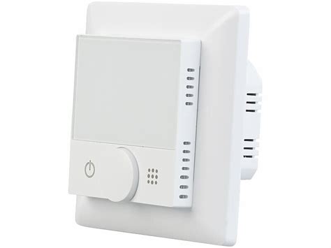 Thermostat Connect Pour Chauffage Au Sol Avec Capteur Externe Blanc