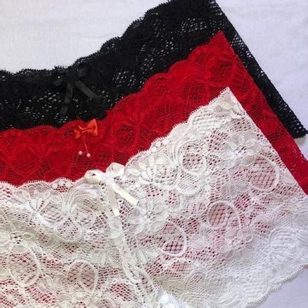 Calesson Shortinho Caleçon em renda tanga calcinha feminina lingerie