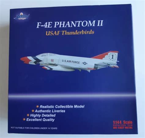 Mcdonnell Douglas F 4e Phantom Ii Usaf Thunderbirds 1 144 Witty Wings