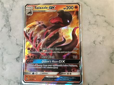 Salazzle Gx Full Art Ebay