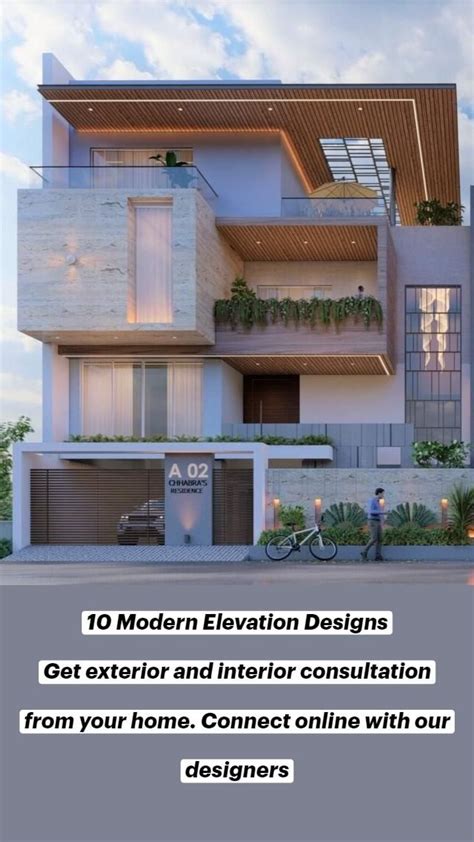 10 modern elevation designs – Artofit