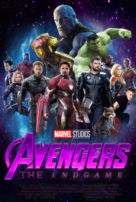 Avengers The Endgame Poster Concept By The Dark Mamba On Deviantart