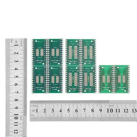 New Pcs Tssop Ssop To Dip Sop Transfer Pcb Board Dip Pin