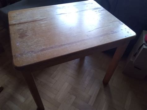 Stol drewniany do renowacji Warszawa Mokotów OLX pl