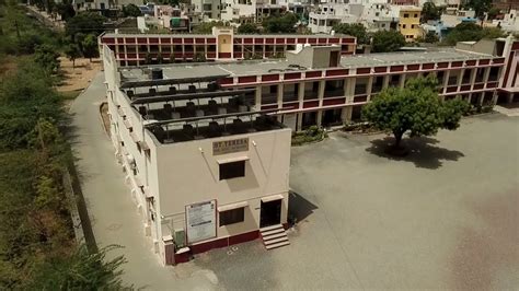 St Teresas Sr Sec School Madar Ajmer Aerial View Youtube