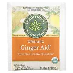 Traditional Medicinals Organic Ginger Aid Caffeine Free Wrapped