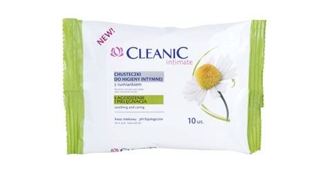 Cleanic Intimate Lingettes Hygi Ne Intime Au Camomille Notino Fr