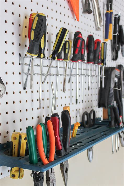 One Stop Workshop: DIY Mobile Workbench + Pegboard Organization