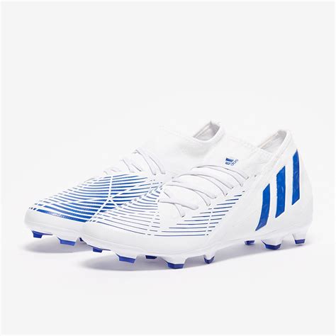 Adidas Predator Edge 3 FG Blanco Hi Res Azul Blanco Botas Para