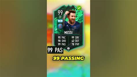 99 Shapeshifter Messi Is The Best Card In Fifa 22 Youtube