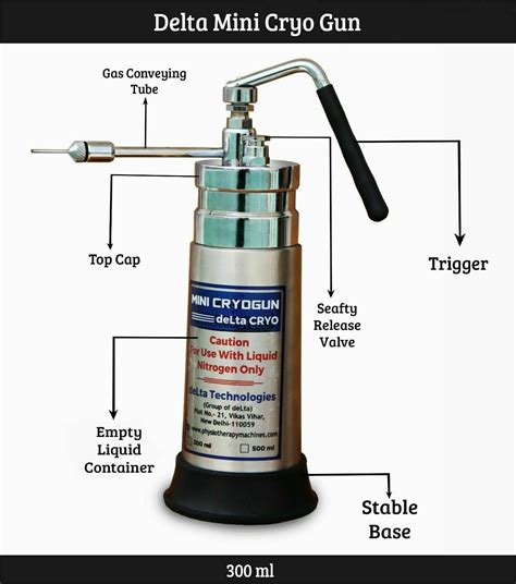 300ml Mini Cryo Can Liquid Nitrogen For Dermatology Gynaecologists Cryo