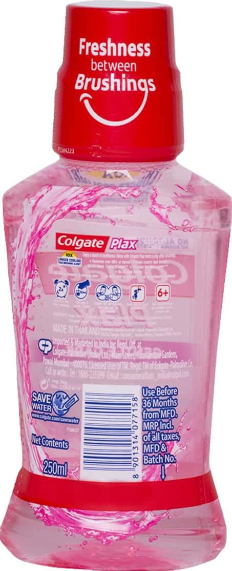 Buy Colgate Plax Sensitivity Gentle Care Alcohol Free Mouthwash Bottle