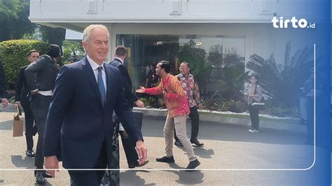 Jokowi Tony Blair Bahas Investasi Di Ikn Hingga Ina Digital