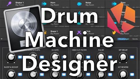 Drum Machine Designer Logic Pro X Tutorial YouTube