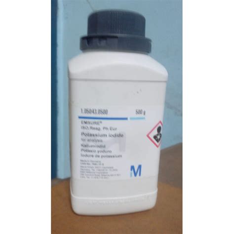 Jual POTASSIUM IODIDE KALIUM IODIDA KI 500 G MERCK 1 05043 0500