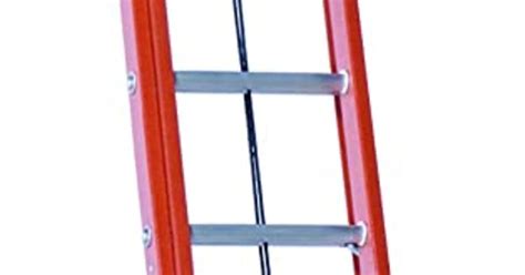 Louisville Ladder 28 Foot Fiberglass Extension Ladder With Pro Top 300