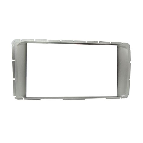 Moldura 7 Polegadas Central Painel DVD 2 Din Toyota Hilux 2012 2015 E