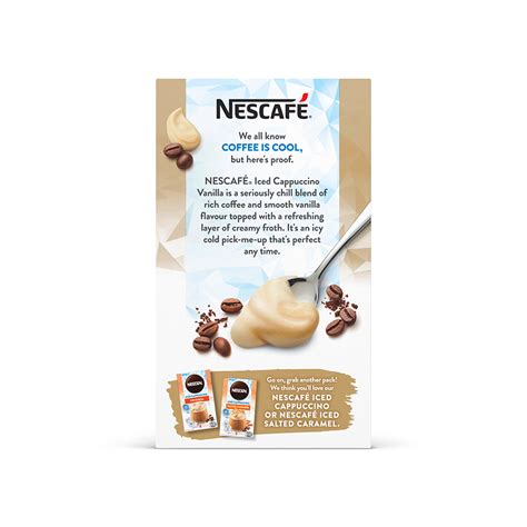 NescafÉ® Iced Vanilla Cappuccino Sachets Nescafé Au