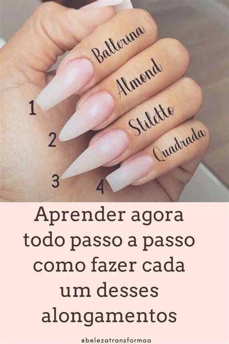 Aprender De Forma Simples E Pr Tica As T Cnicas De Alongamento Em Unhas