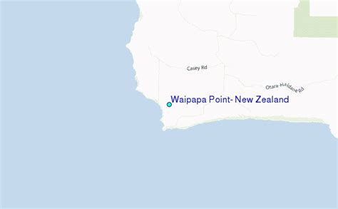 Waipapa Point New Zealand Tide Station Location Guide