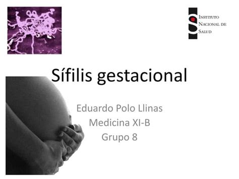 Sífilis Gestacional Ppt