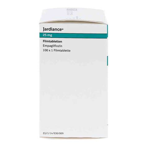 Jardiance 25 Mg Filmtabletten 100 Stk Online Kaufen