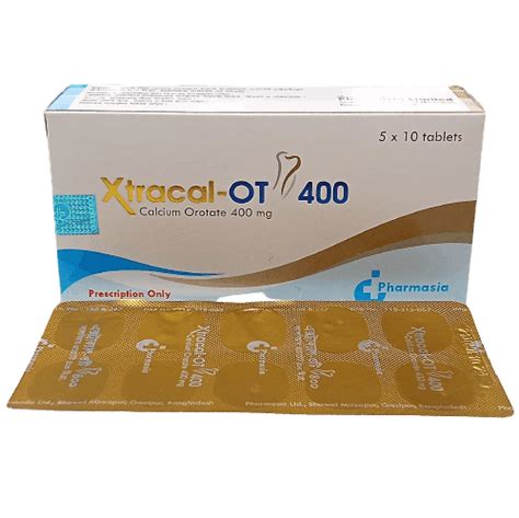 Xtracal OT 400mg Tablet Arogga Online Pharmacy