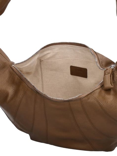 Grand Sac En Cuir Grain Croissant Lemaire Femme Luisaviaroma