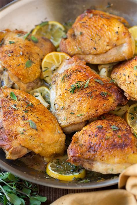 Roasted Lemon Garlic Herb Chicken Cooking Classy