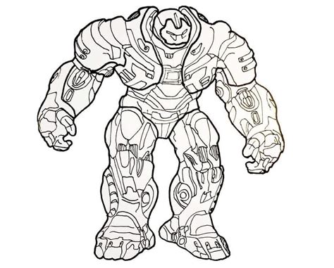 Dibujos De Hulkbuster Para Colorear E Imprimir ColoringOnly