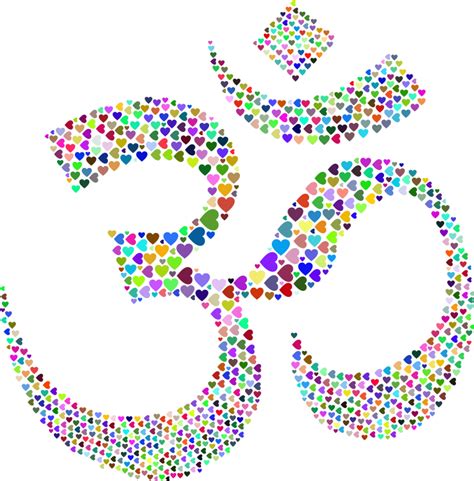 Om Symbol Hearts Openclipart