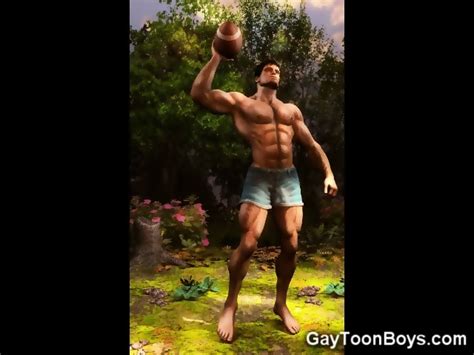 3D Horny Muscular Males