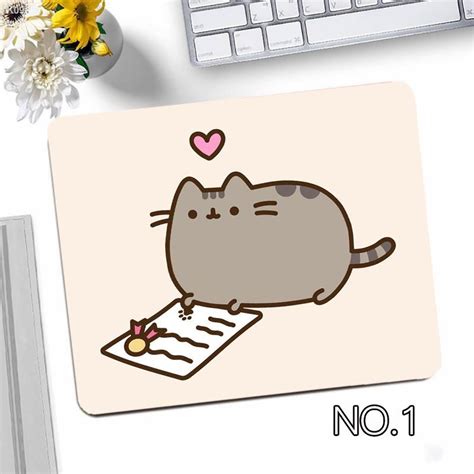 Cartoon Printing Mouse Pad Pusheen Cat Gaming Mouse Pad Computer Mouse