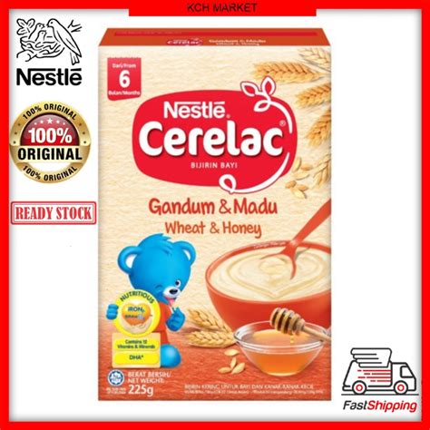 Nestle Cerelac Infant Cereals Wheat Honey 225G Shopee Singapore