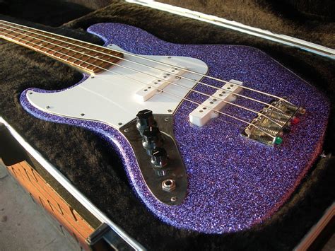 Purple Sparkle Fender Jazz Bass Flickr Photo Sharing