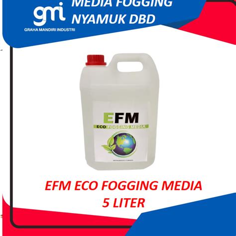 Jual EFM Eco FOGGING MEDIA 5 Liter Pengganti Solar Fogging Nyamuk