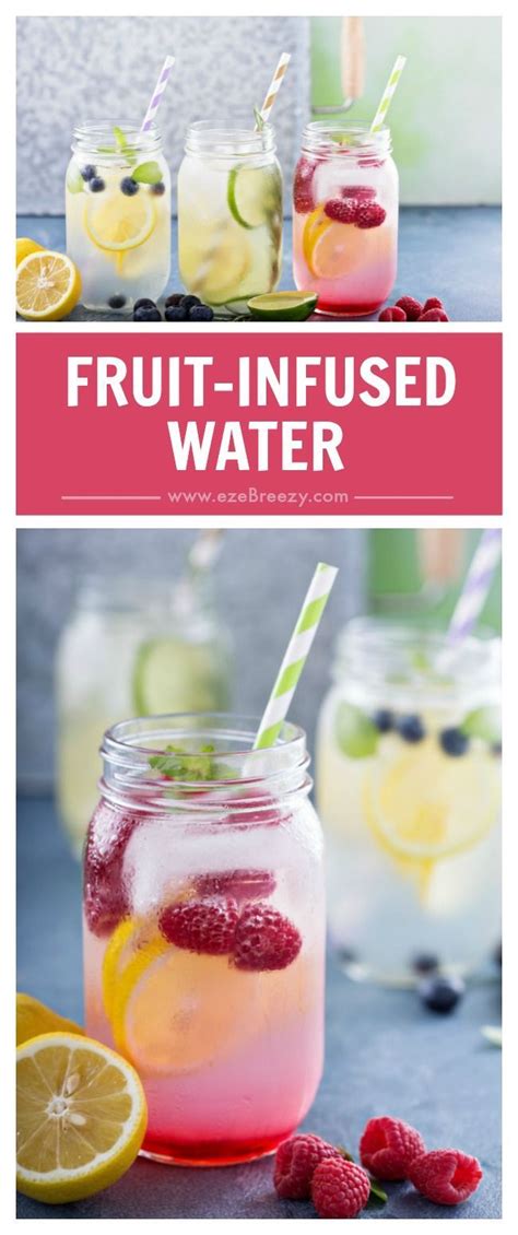 Diy Fruit Infused Water Recipes Fruit Water Recipes Flavored Water