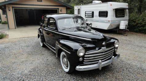 1948 Ford Super Deluxe Four Door Sedan For Sale Photos Technical