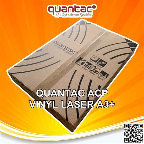 Jual Quantac Acp Sticker Vinyl A Digital Laser Toner Stiker Print N