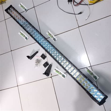 Jual Led Bar Cm Ledbar Watt Titik Lampu Tembak Offroad Putih