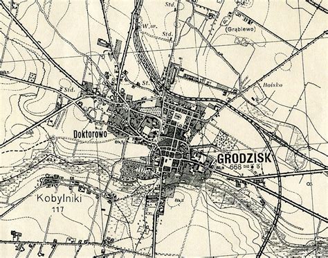 GRODZISK WLKP mapa wojskowa WIG 1933 DOKŁADNA 9957111900