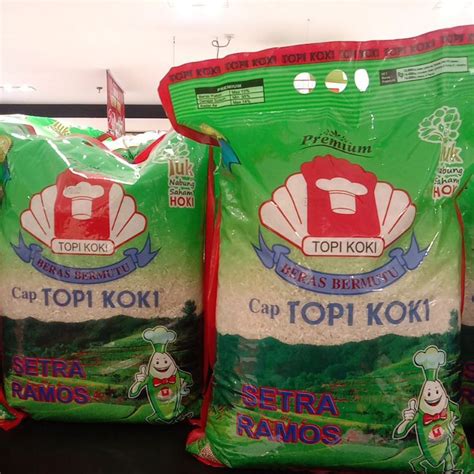 Jual Beras TOPI KOKI 5Kg Shopee Indonesia