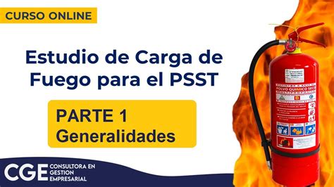 Curso Estudio De Carga De Fuego Para El PSST Parte 01 YouTube