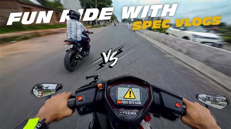 Vlog 6 Fun Ride With Specvlogs Ntorq 125 Vs Duke 250 Aprilia