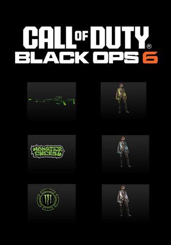 Buy Call Of Duty Black Ops 6 Exclusive Monster Energy Full Set Pack Dlc Pc Cod Website Key