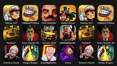 Subway Surf Troll Quest Tv Shows Hello Neighbor Mighty Micros